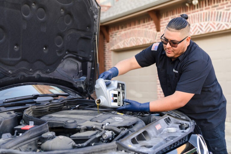 Car service workshop in Jakarta